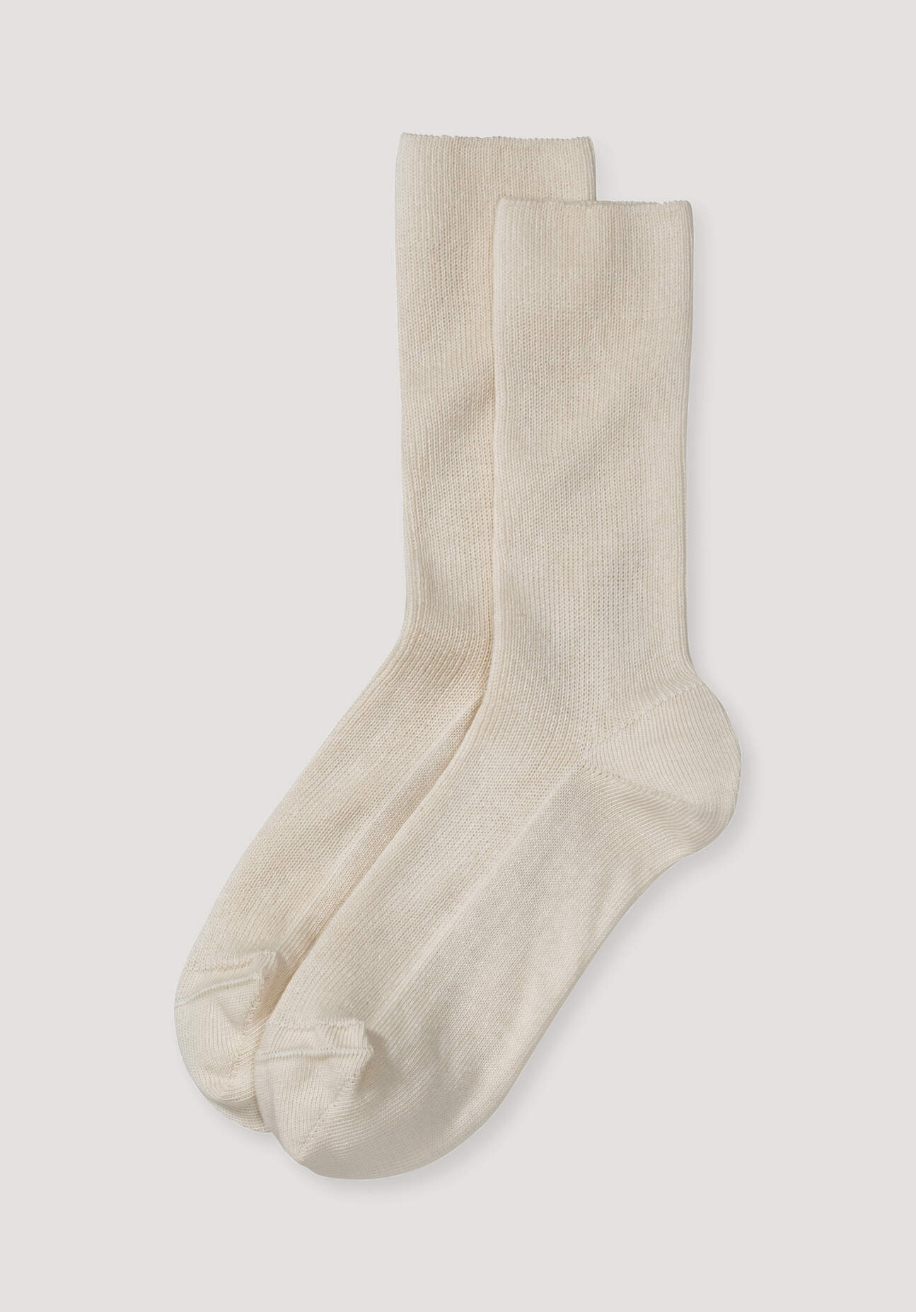 hessnatur Socken im aus Bio-Baumwolle - naturfarben Grösse38/39