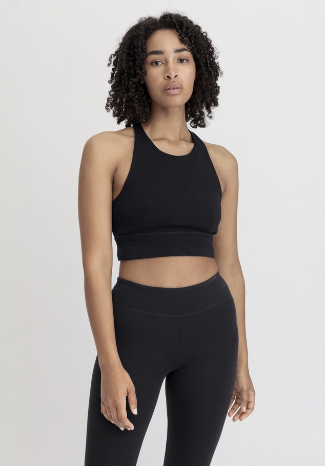 Bustier Highneck ACTIVE LIGHT aus Bio-Baumwolle