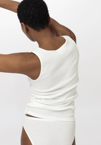 Rundhals Tanktop im 2-Pack PURE COTTON aus reiner Bio-Baumwolle - 1