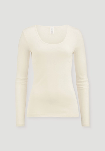 Longsleeve PURE NATURE aus reiner Bio-Baumwolle