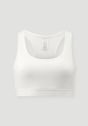 Bustier Racerback SOFT RIB aus Bio-Baumwolle