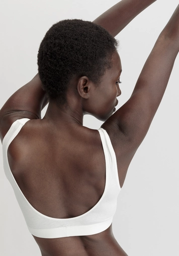 Bustier soft waistband COTTON FEEL made of organic cotton - 1