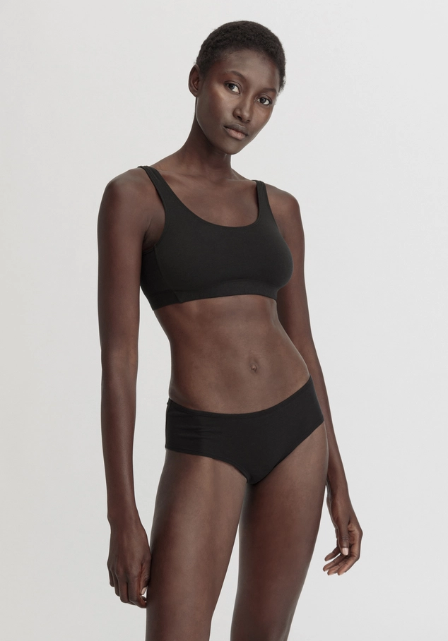 Bustier soft waistband COTTON FEEL made of organic cotton