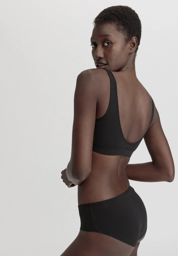 Bustier soft waistband COTTON FEEL made of organic cotton - 1