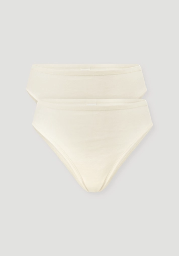 Slip High Waist im 2er-Pack PURE COTTON aus reiner Bio-Baumwolle Slip High Waist im 2er-Pack PURE COTTON aus reiner Bio-Baumwolle
