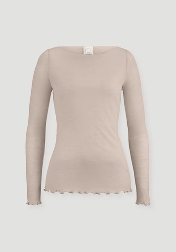 Longsleeve WARM TOUCH aus Bio-Merinowolle und TENCEL™ Lyocell - 2