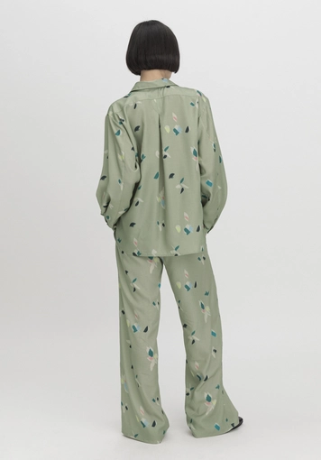Wide Leg Relaxed Pants made from pure TENCEL™ Lyocell - 1