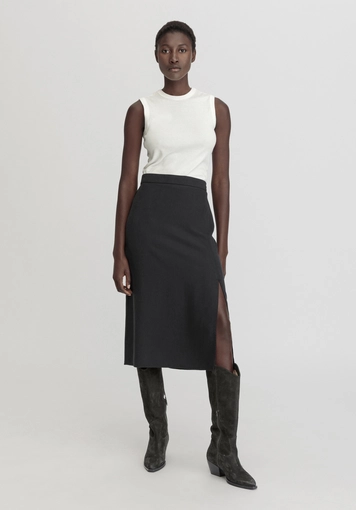 Rock Midi Regular aus reinem TENCEL™ Lyocell - 0