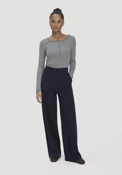 Jersey Hose Wide Leg Relaxed aus Bio-Baumwolle
