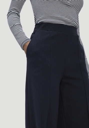 Jersey Hose Wide Leg Relaxed aus Bio-Baumwolle - 2