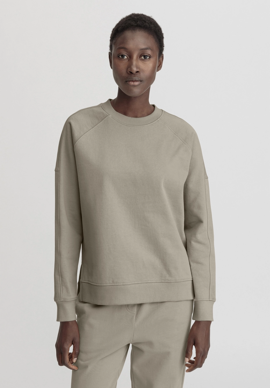 Sweatshirt Oversize aus reiner Bio-Baumwolle