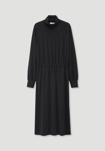 Jersey dress Midi Relaxed made from TENCEL™ Lyocell with organic cotton - 4