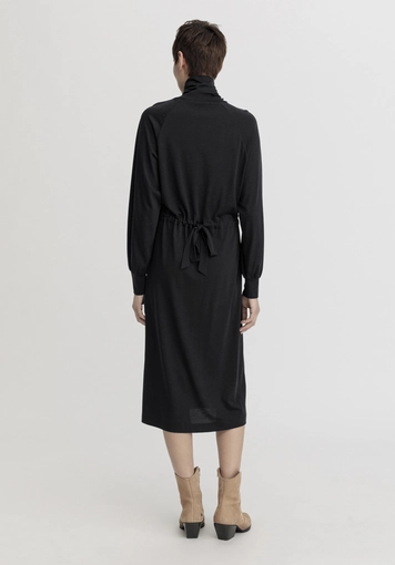 Jersey dress Midi Relaxed made from TENCEL™ Lyocell with organic cotton - 1