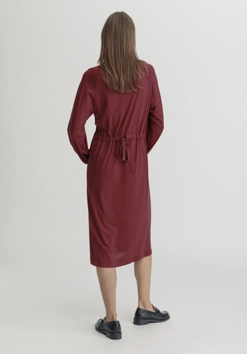 Jersey Kleid Midi Relaxed aus TENCEL™ Lyocell mit Bio-Baumwolle - 2