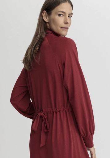 Jersey Kleid Midi Relaxed aus TENCEL™ Lyocell mit Bio-Baumwolle - 3