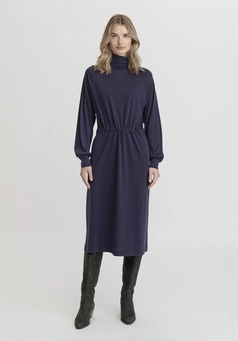 Jersey dress Midi Relaxed made from TENCEL™ Lyocell with organic cotton