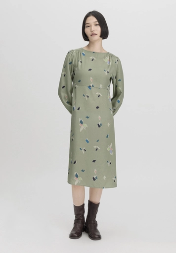 Kleid Midi Regular aus TENCEL™ Lyocell - 0