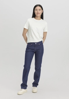 MARIE Mid Rise Straight jeans made from organic denim