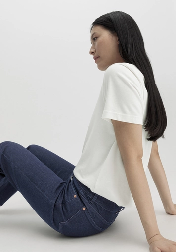 Jeans MARIE Mid Rise Straight aus Bio-Denim - 2