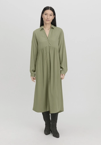 Kleid Midi Relaxed aus LENZING™ ECOVERO™ - 0