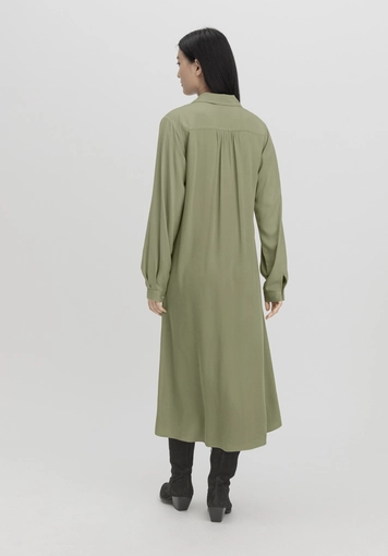 Kleid Midi Relaxed aus LENZING™ ECOVERO™ - 1