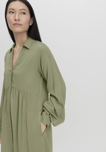 Kleid Midi Relaxed aus LENZING™ ECOVERO™ - 2
