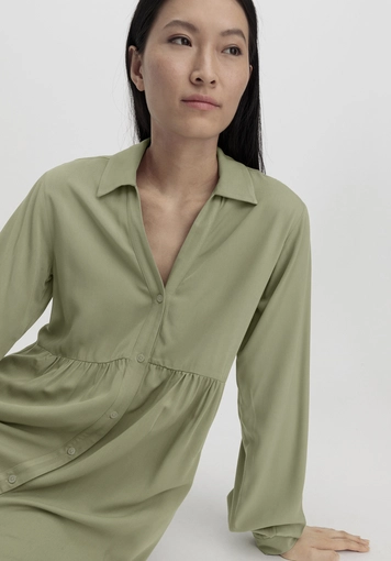 Kleid Midi Relaxed aus LENZING™ ECOVERO™ - 3