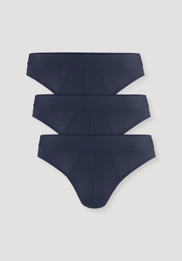 Slip Regular Cut im 3er-Pack COTTON MIX aus Bio-Baumwolle - 3