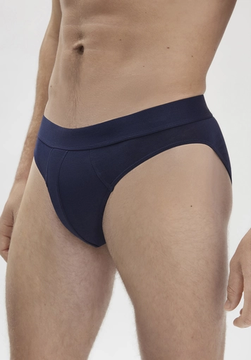 Regular cut briefs in a pack of 3 COTTON MIX made from organic cotton - 2