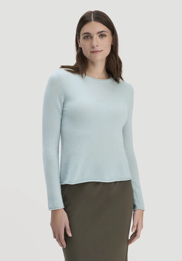 FTC × HESSNATUR Regular Sweater made of pure cashmere - 0