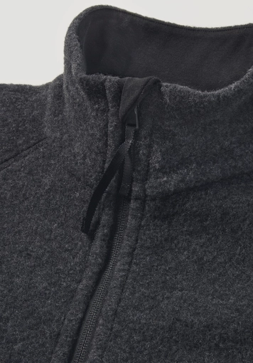 Wollfleece Jacke Regular aus reiner Bio-Merinowolle - 6