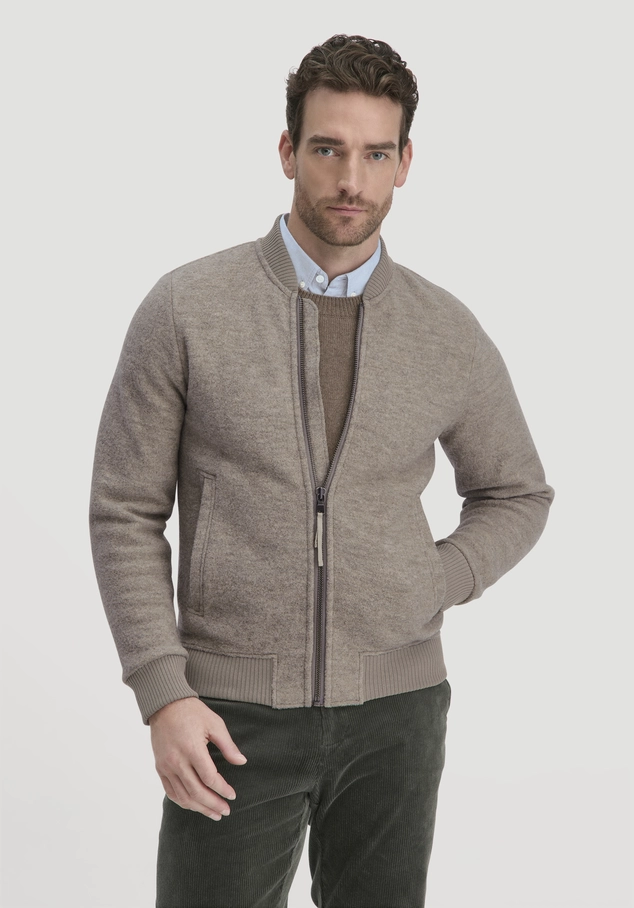 Woolwalk jacket Relaxed made of pure organic merino wool