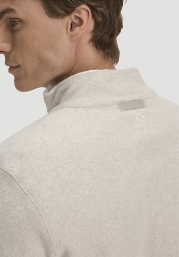 Fleece Troyer Relaxed aus reiner Bio-Baumwolle - 3