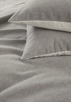 Biber reversible bed linen set made of organic cotton