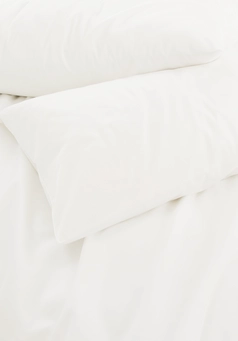 Satin bedding set made from pure organic cotton