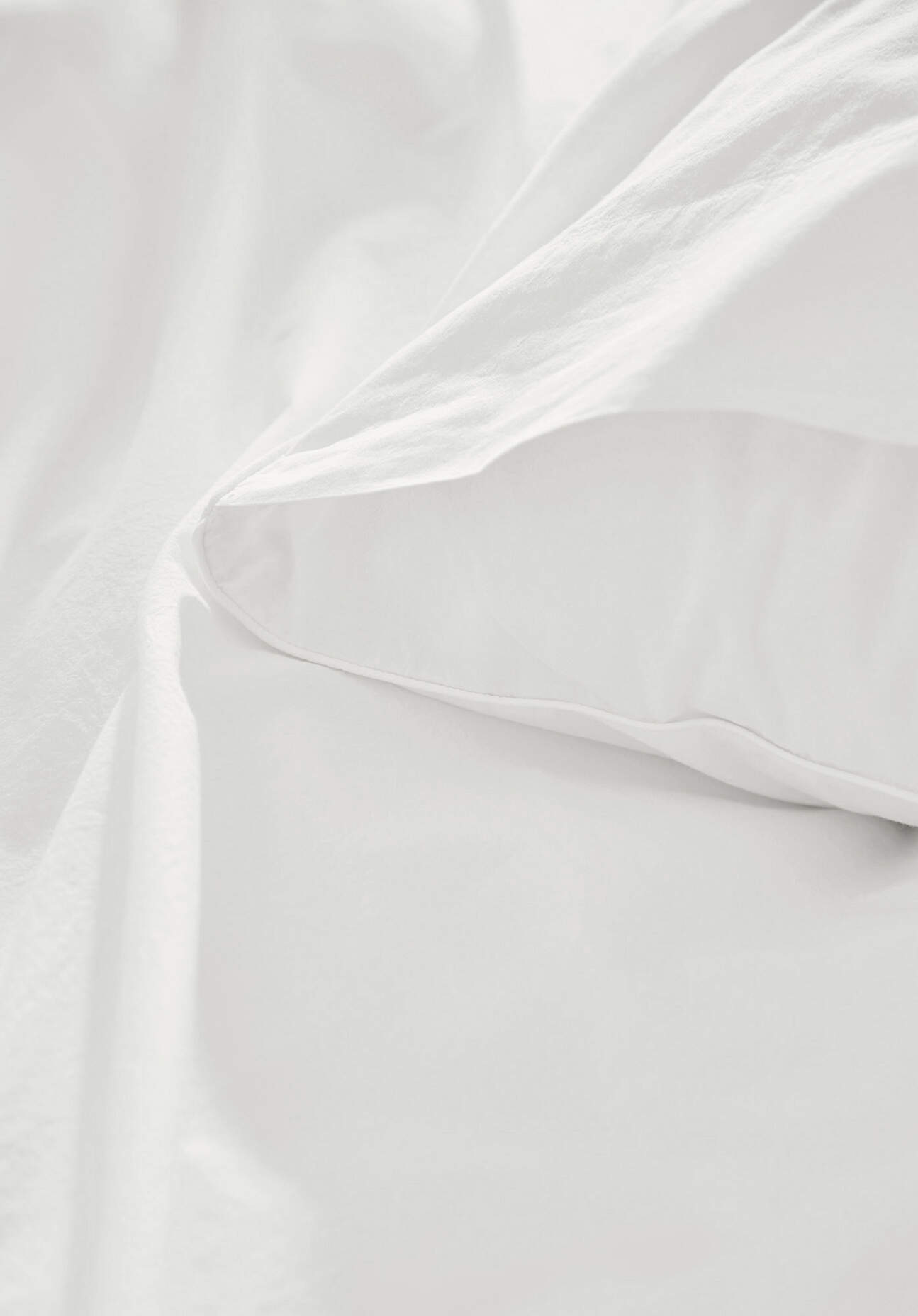 hessnatur Perkal Bettwäsche-Set aus Bio-Baumwolle - weiß - Größe 155x220 / günstig online kaufen