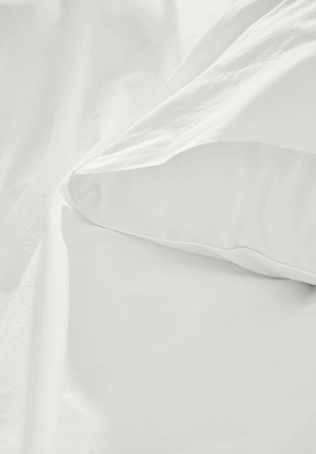 Percale bedding set made from pure organic cotton