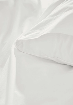 Percale bedding set made from pure organic cotton