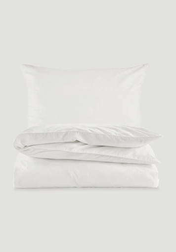 Percale bedding set made from pure organic cotton