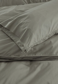 Percale bedding set made from pure organic cotton