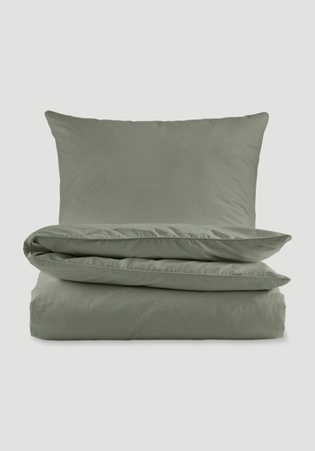 Percale bedding set made from pure organic cotton