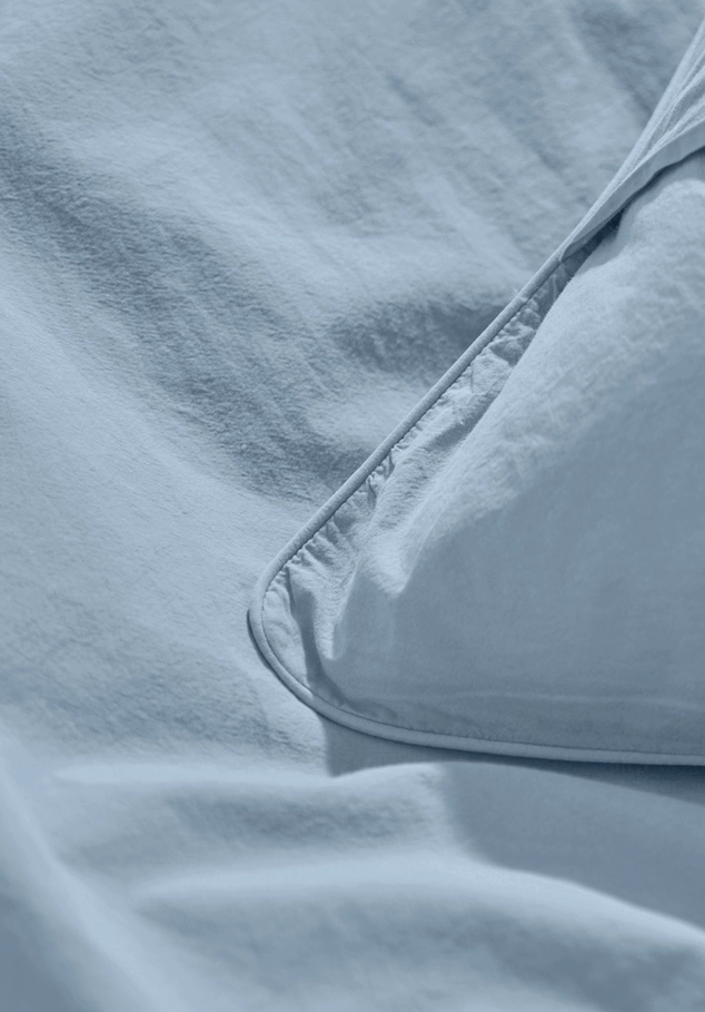 Percale bedding set made from pure organic cotton