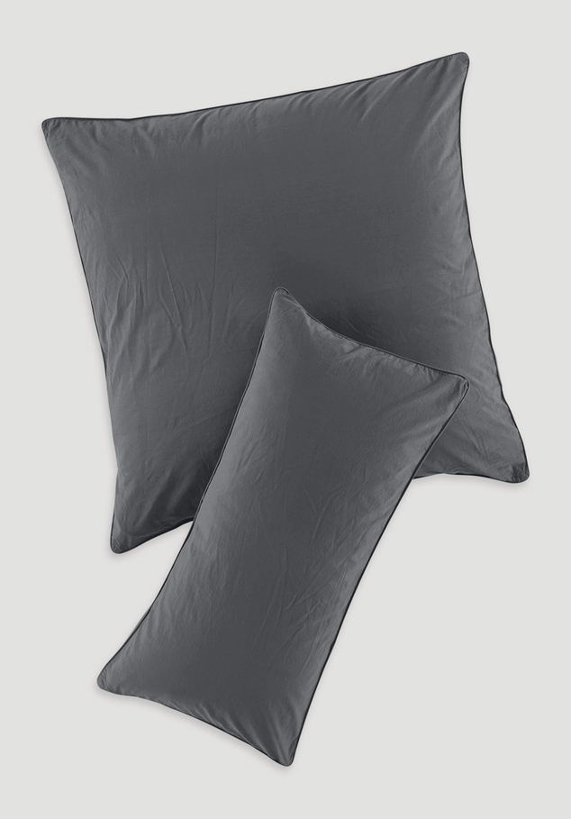 Percale cushion cover made from pure organic cotton