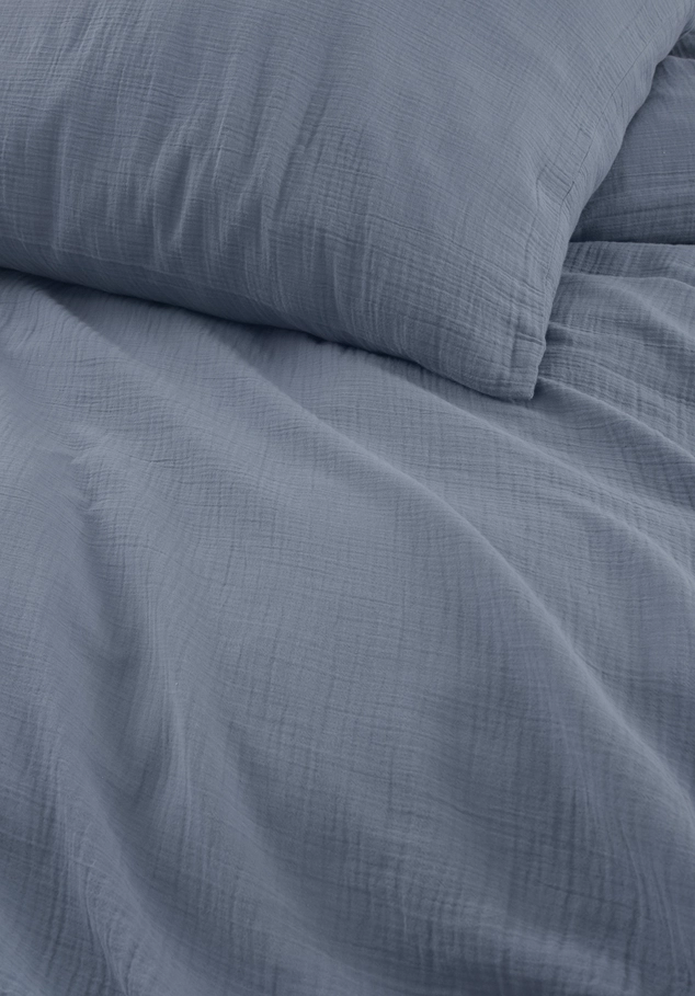 Musselin Bettwäsche-Set aus reiner Bio-Baumwolle