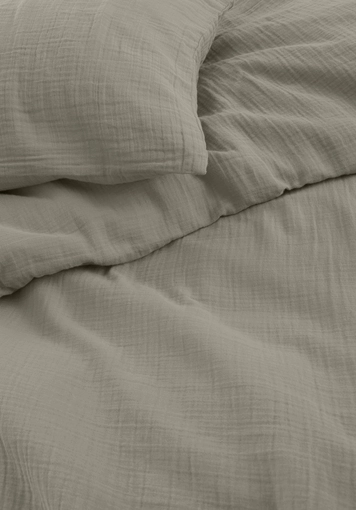 Pure organic cotton muslin bedding set - 0