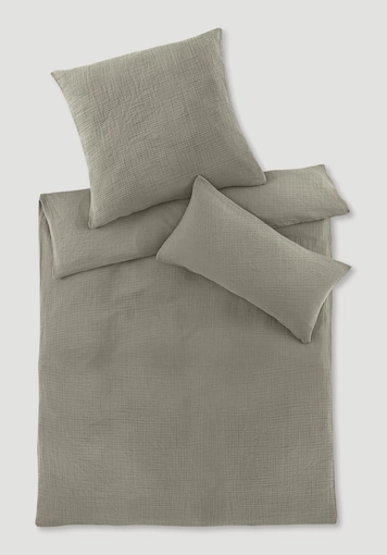 Pure organic cotton muslin bedding set - 1