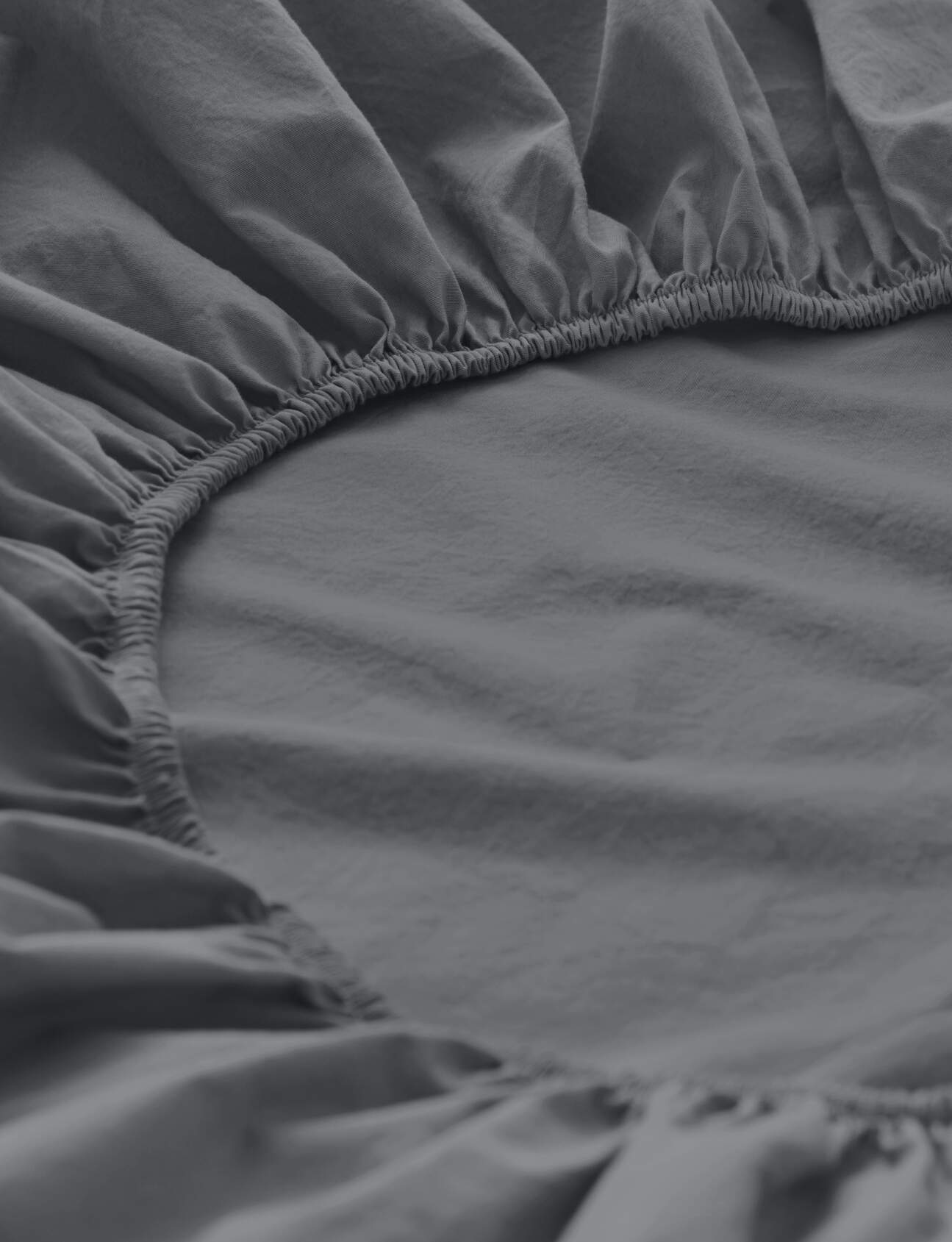 hessnatur Perkal Spannbettlaken aus Bio-Baumwolle - grau - Größe 90-100x200 günstig online kaufen