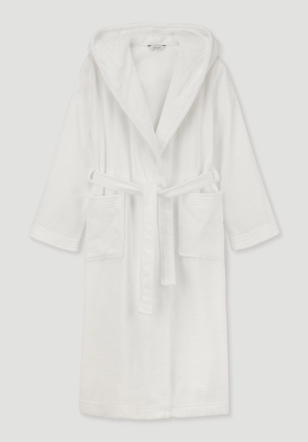 Langer Bademantel Relaxed aus reiner Bio-Baumwolle
