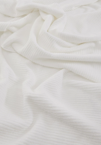 Terry cloth towel ribbed structure made of pure organic cotton - 1