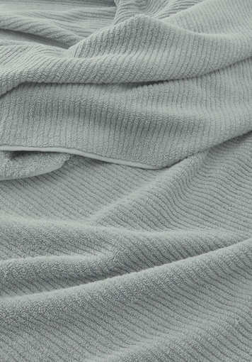 Terry cloth towel ribbed structure made of pure organic cotton - 1